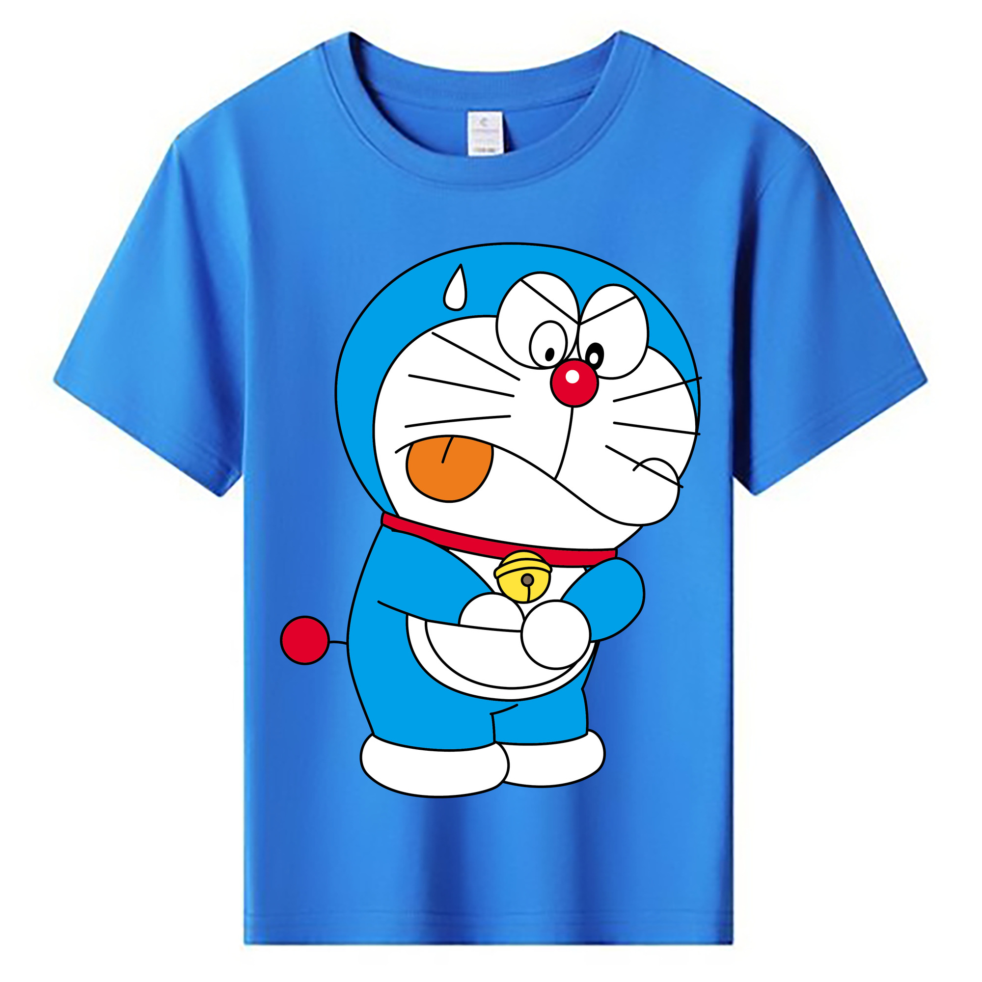 （画像用） ドラえもん Doraemon 綿100％キッズTシャツ（フロントプリント）